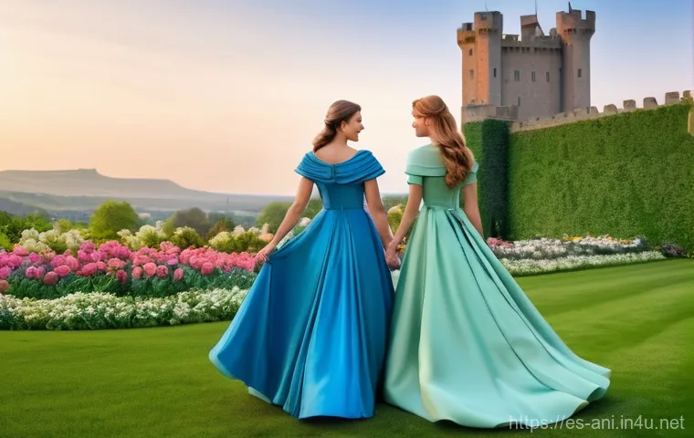 바비  프린세스와 거지  Barbie as the Princess and the Pauper    바비 애니메이션과 클래식 동화 - **Image Prompt 2: Erika's Passionate Performance**
    "A spirited young woman, Erika, with long, fl...